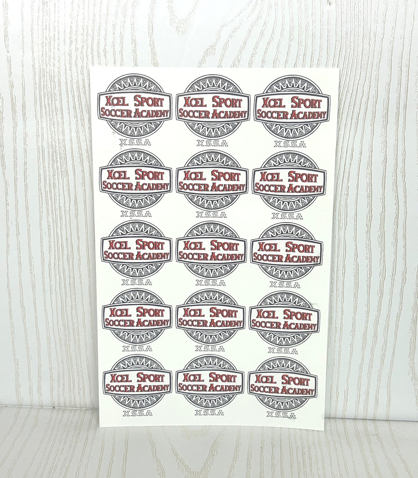 XCEL Soccer Temporary Tattoos - Team Spirit