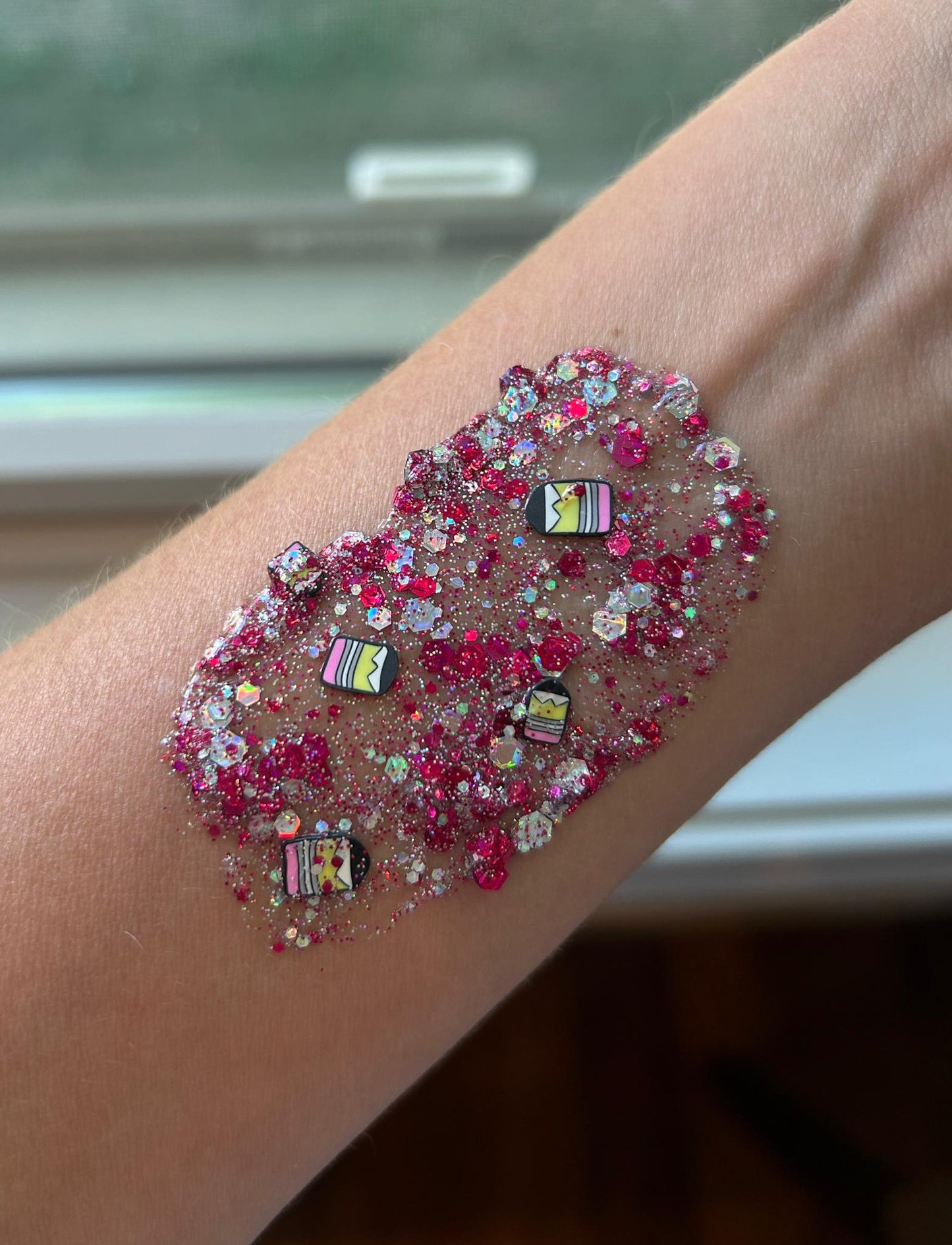 Glitter Hair Gel – Choose Your Custom Sparkle Colors for Spirit Days Festivals and Parties