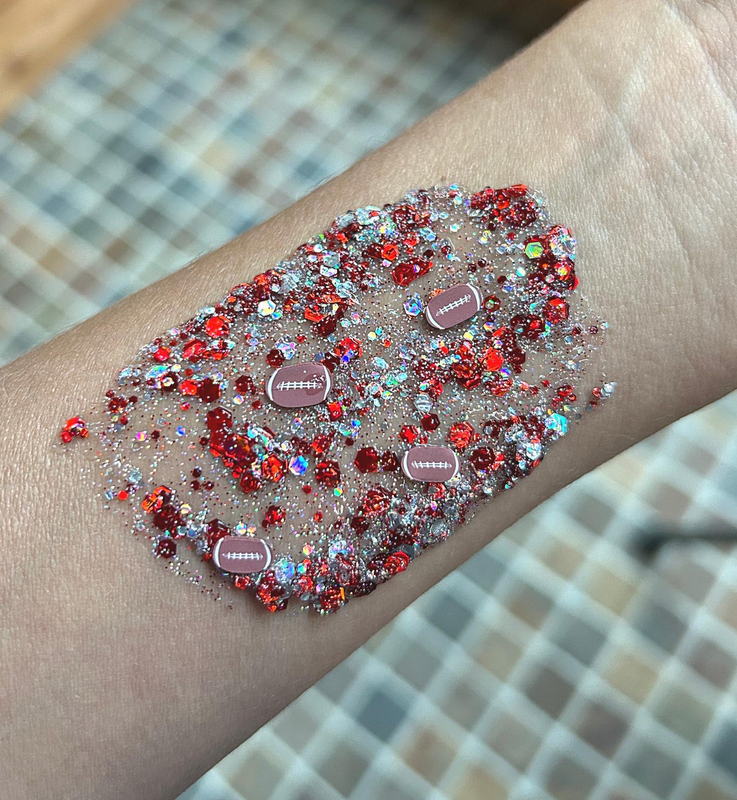 Glitter Hair Gel – Choose Your Custom Sparkle Colors for Spirit Days Festivals and Parties