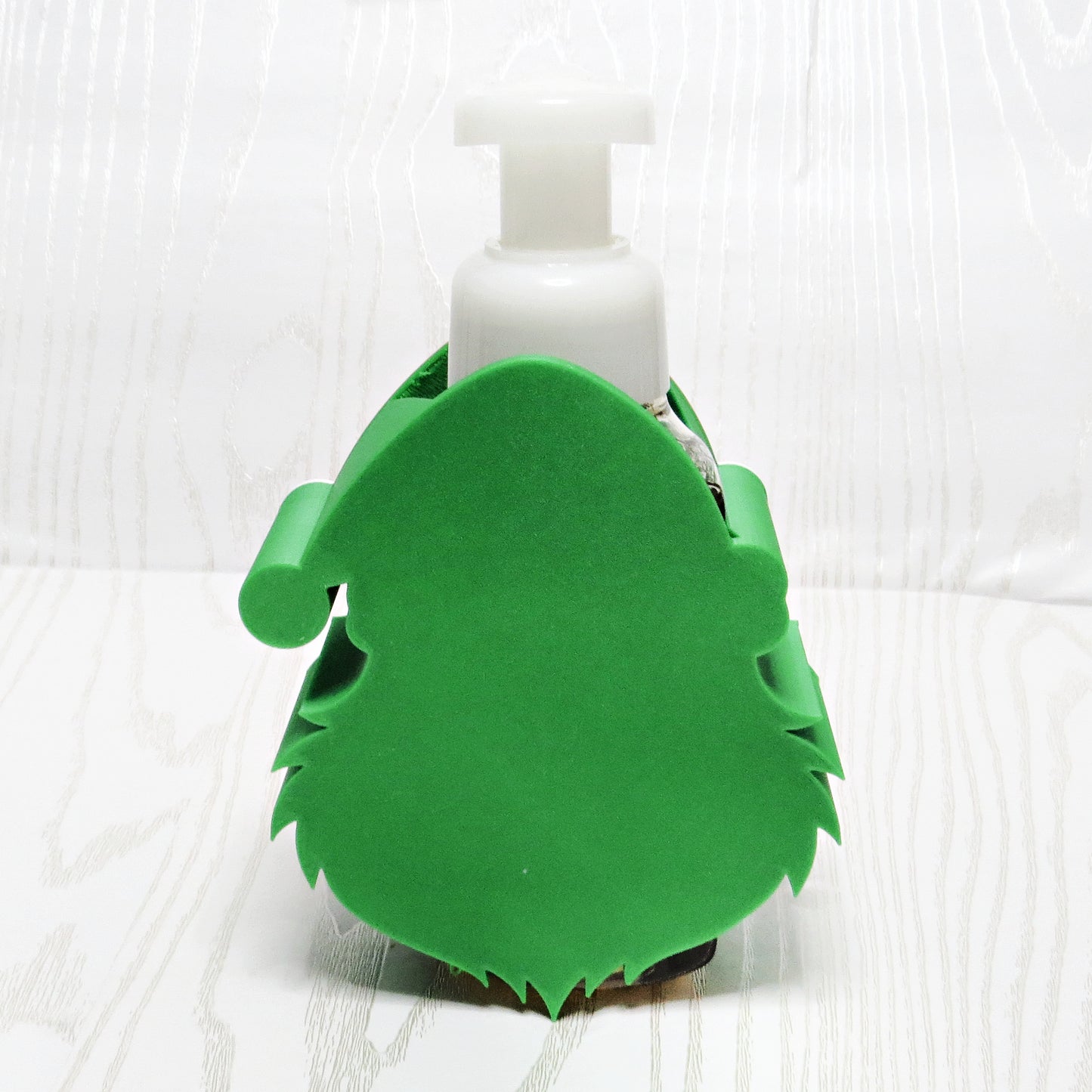 Green Man Christmas Bubble Character BBW Foaming Soap Holder