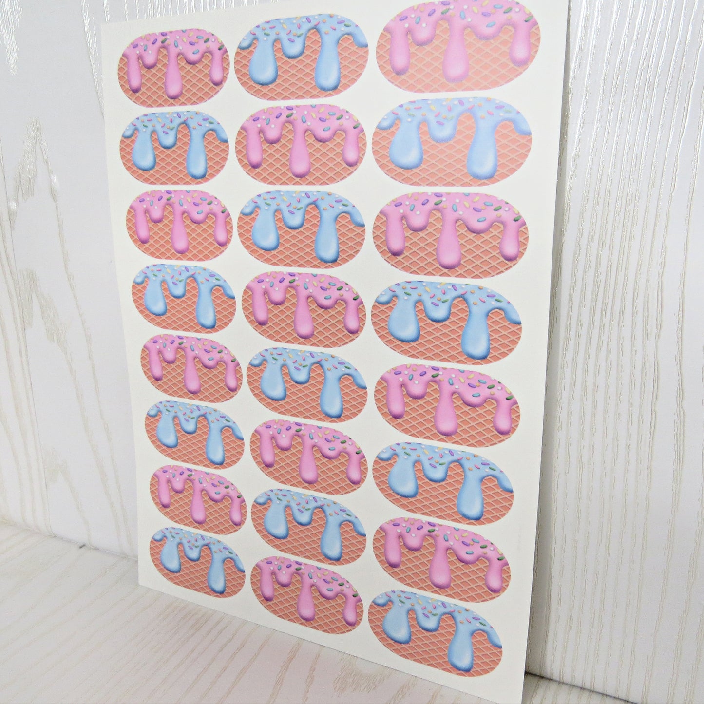 Sports Eye Drip Temporary Tattoo Strips - No Mess for Baseball Football Softball Fans on Game Day - Made in The USA Fast Application