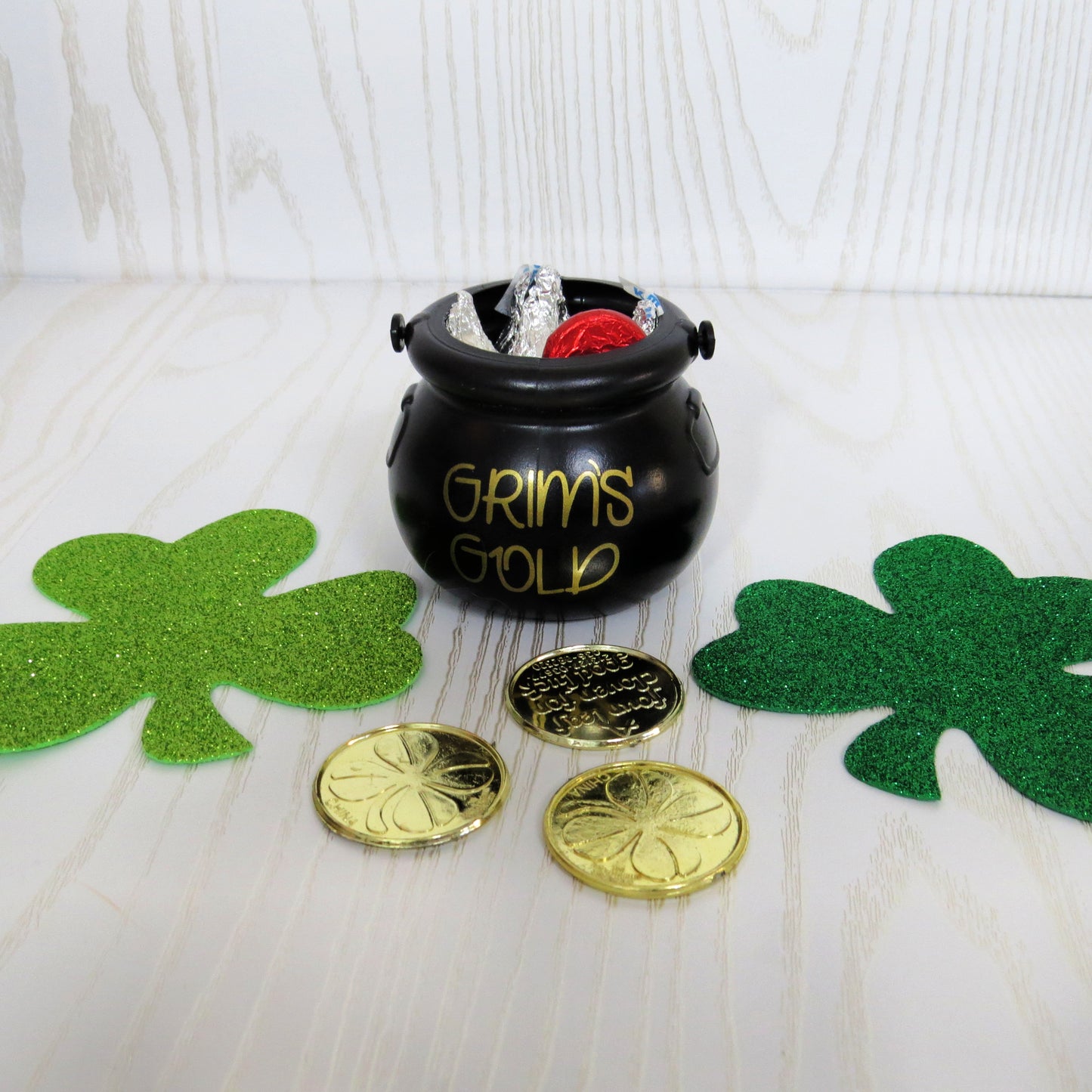 Personalized St Patricks Day Pot of Gold - Kids St Patricks Day Gift - St Pattys Pot of Gold - Leprechaun Pot of Gold -Leprechaun Trap Gift- Leprechaun Gift