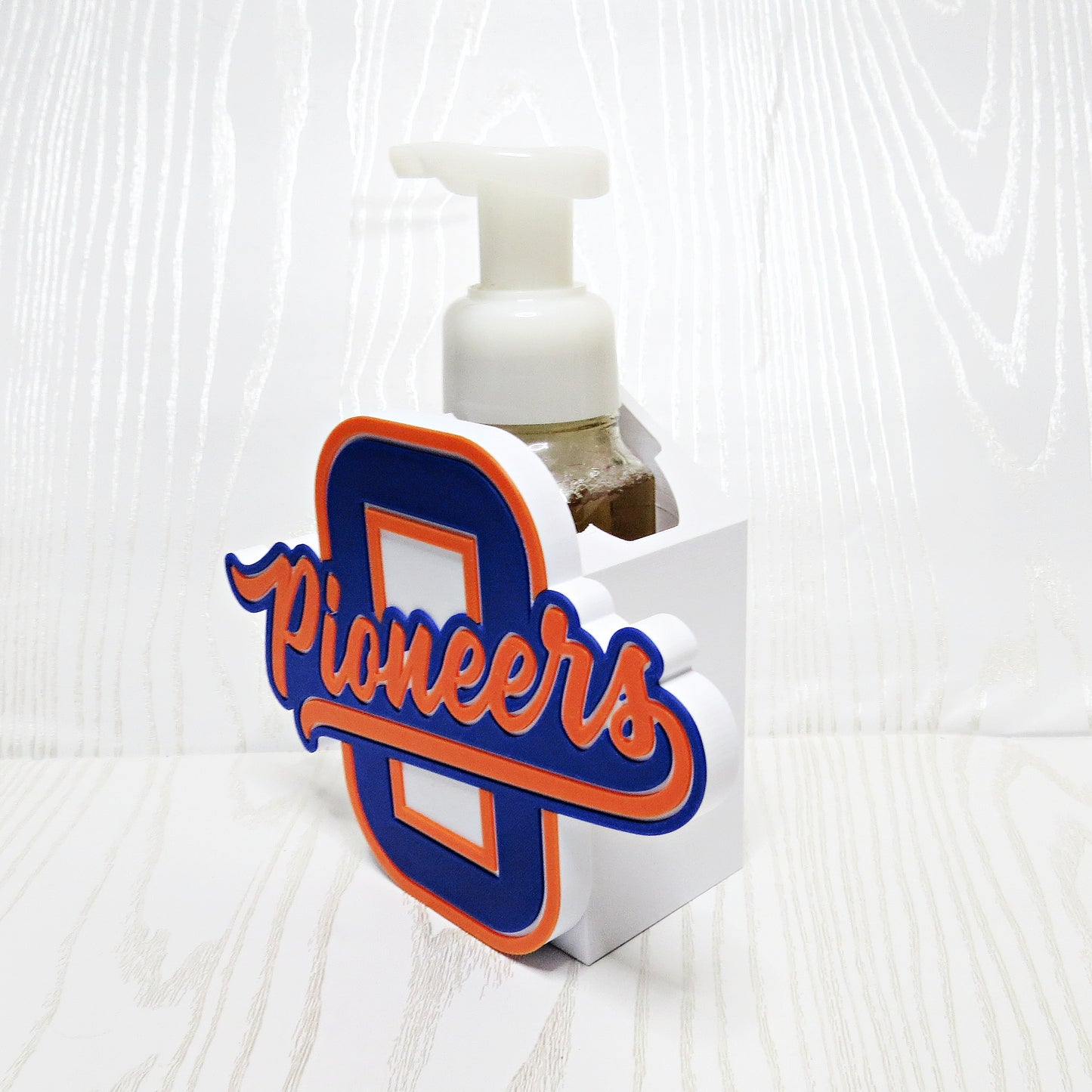 Olentangy High School BBW Soap Holder – Braves Bears Patriots Pioneers School Spirit Bathroom Decor