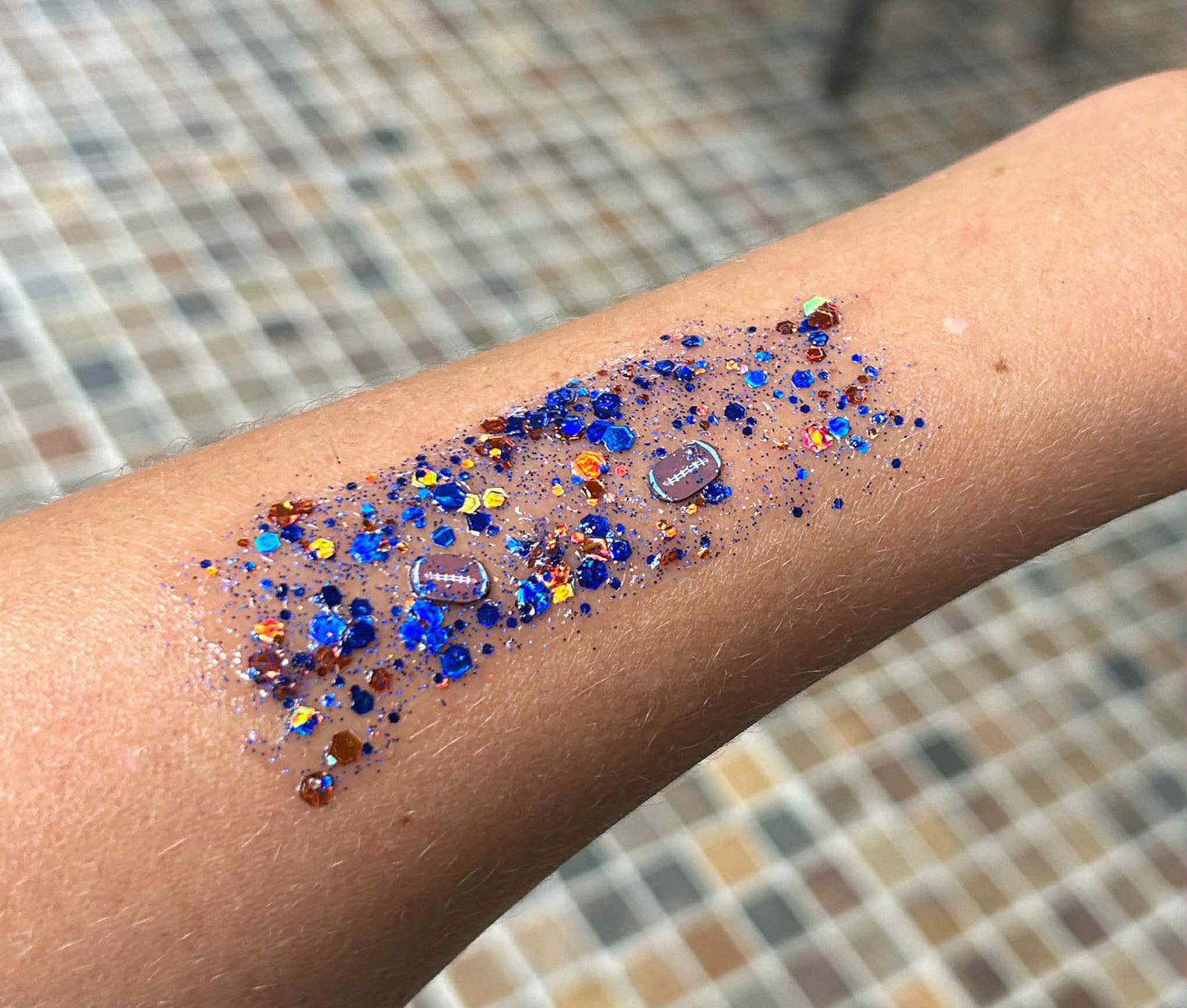 Glitter Hair Gel – Choose Your Custom Sparkle Colors for Spirit Days Festivals and Parties
