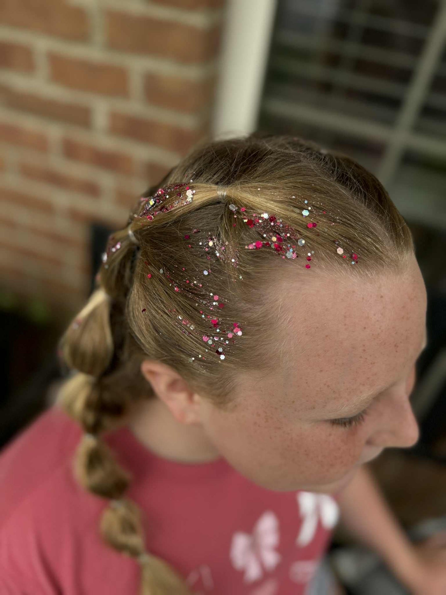 Glitter Hair Gel – Choose Your Custom Sparkle Colors for Spirit Days Festivals and Parties