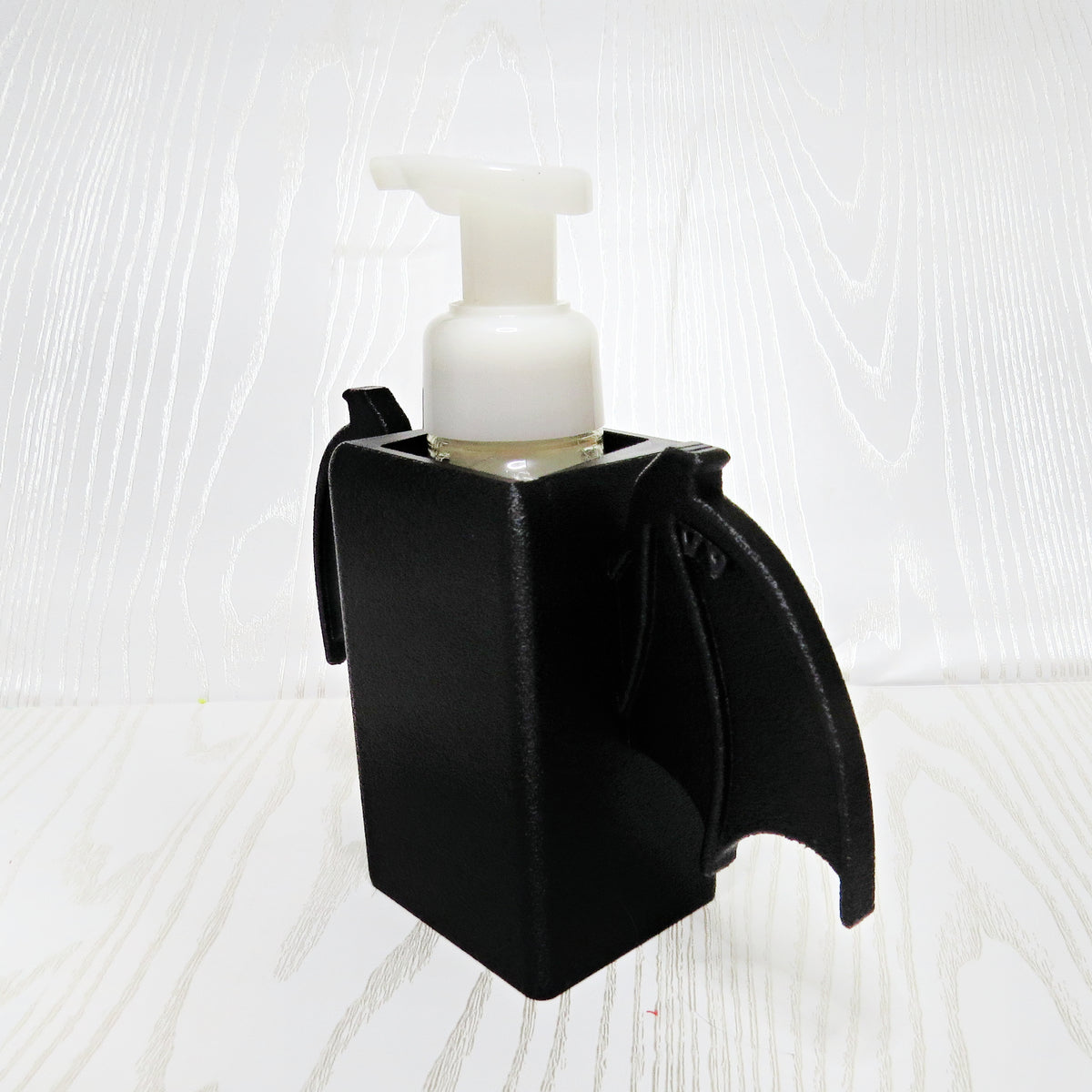 Bat Wing Foaming Soap Holder — Spooky Halloween Bathroom Decor for BBW Bottles