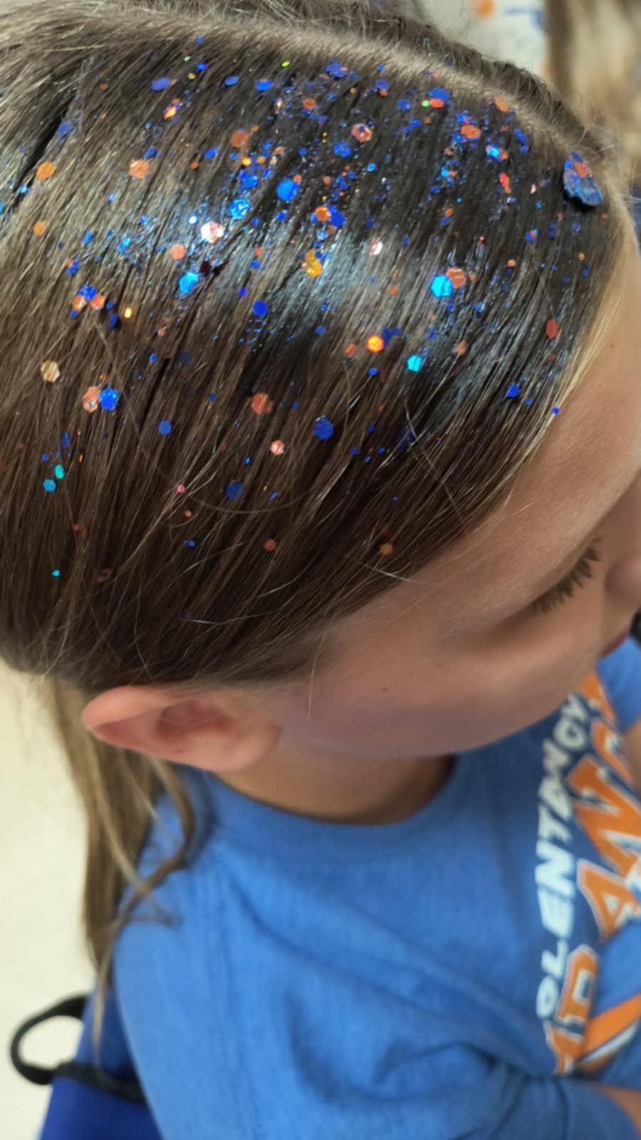 Glitter Hair Gel – Choose Your Custom Sparkle Colors for Spirit Days Festivals and Parties