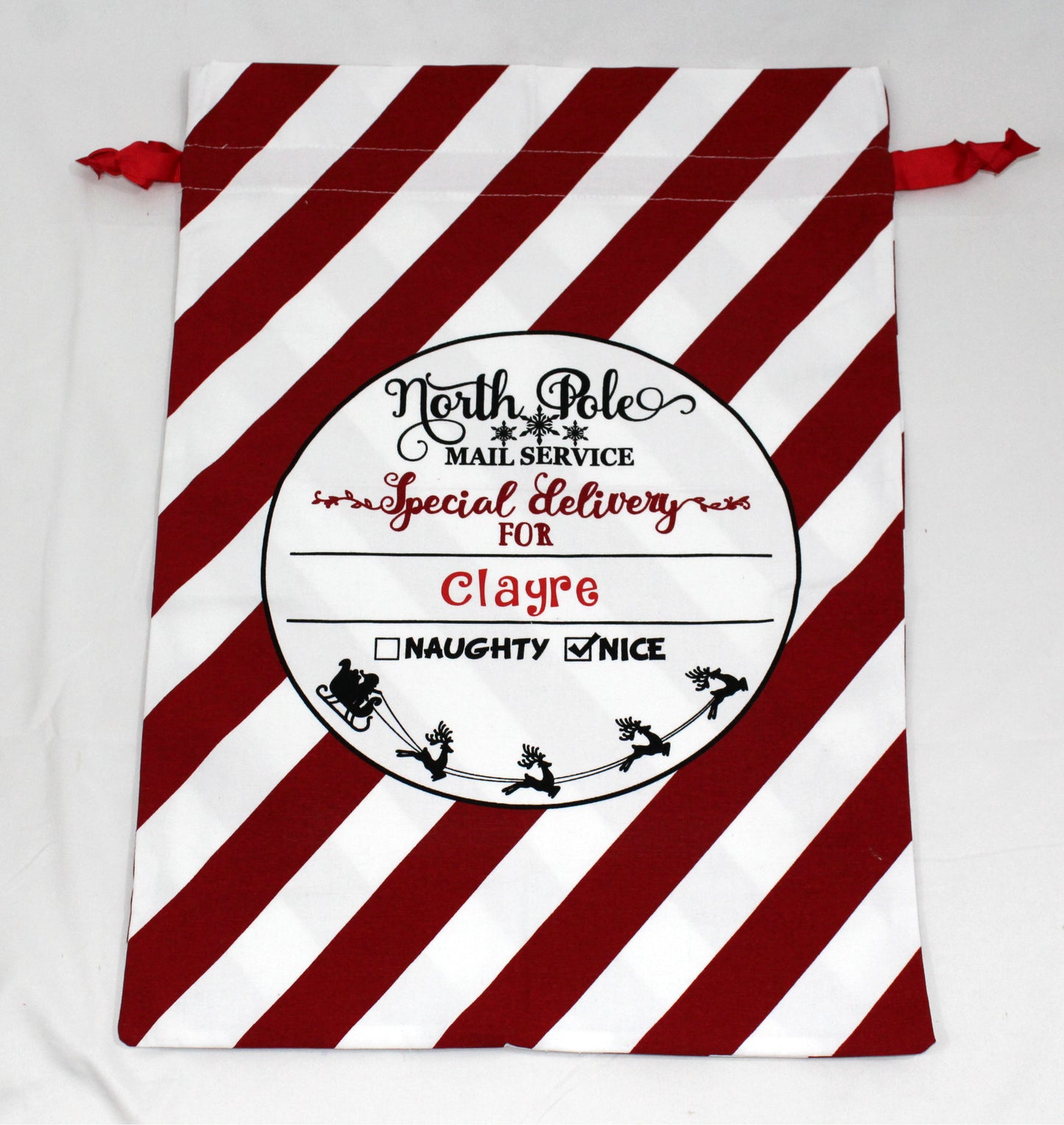 Personalized Santa Sack – XL Christmas Gift Bag