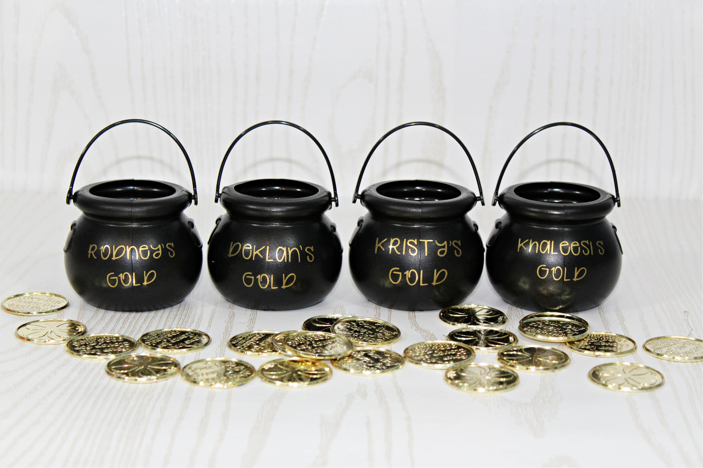 Personalized St Patricks Day Pot of Gold - Kids St Patricks Day Gift - St Pattys Pot of Gold - Leprechaun Pot of Gold -Leprechaun Trap Gift- Leprechaun Gift