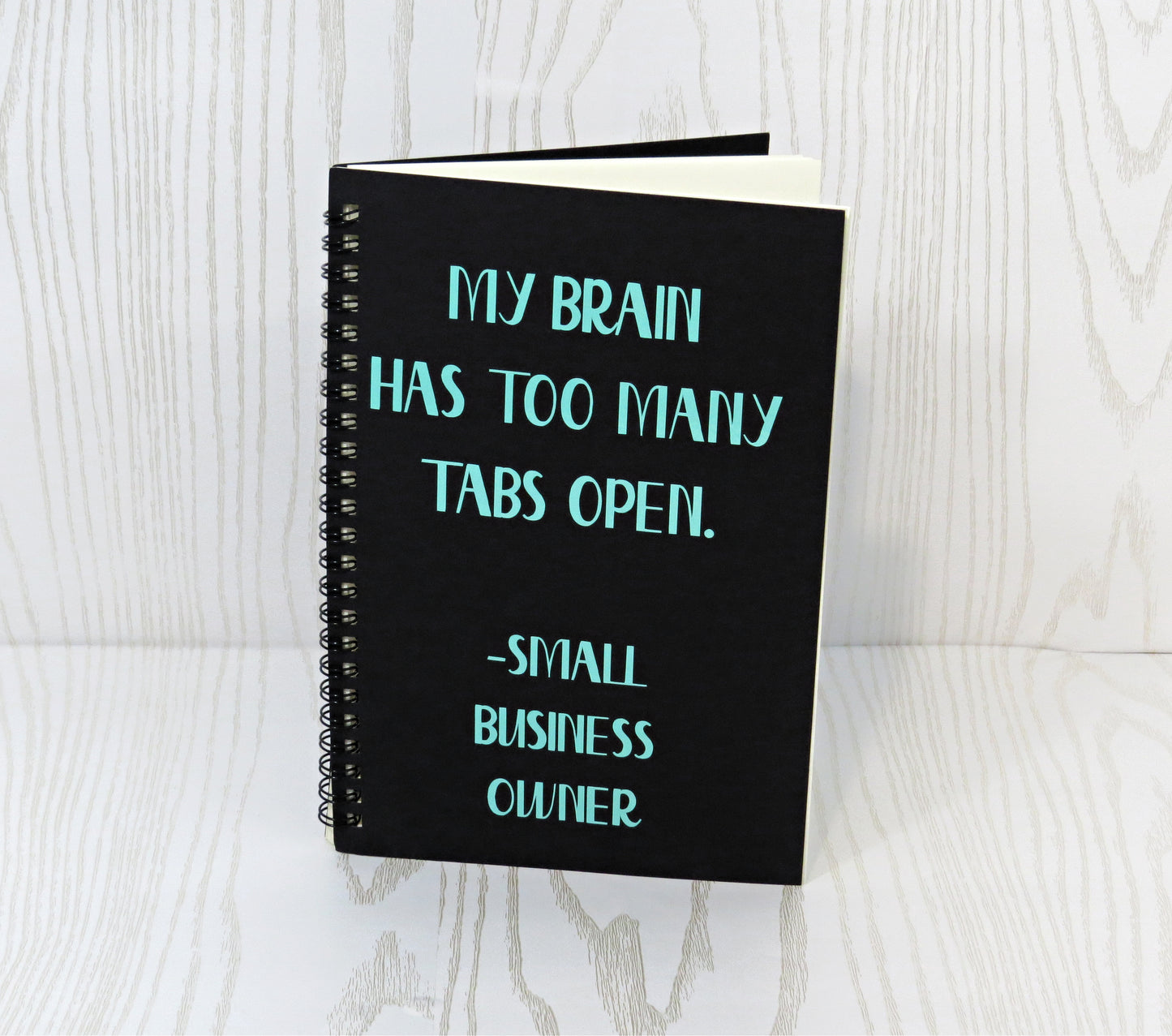 Personalized Notebook - My Brain has too many tabs open Notebook - Funny Notebook - Stationary