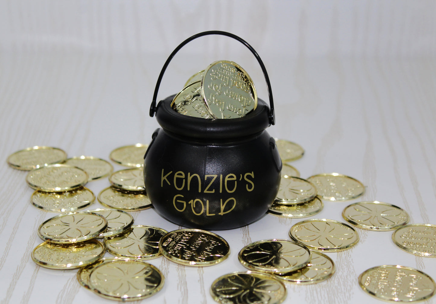 Personalized St Patricks Day Pot of Gold - Kids St Patricks Day Gift - St Pattys Pot of Gold - Leprechaun Pot of Gold -Leprechaun Trap Gift- Leprechaun Gift