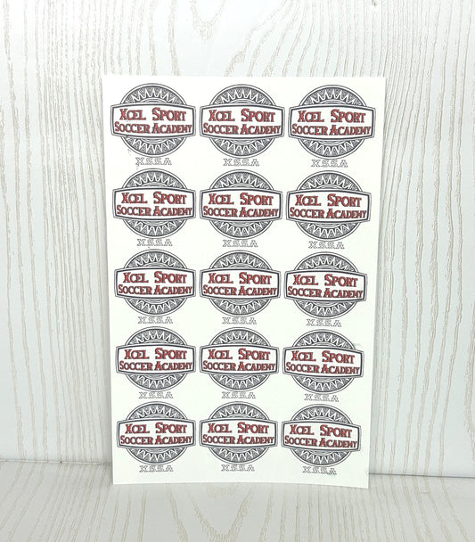 XCEL Soccer Temporary Tattoos - Team Spirit