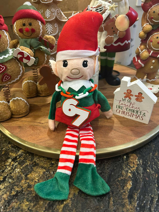 67 Holiday Elf Necklace – Number 67 Chain Accessory