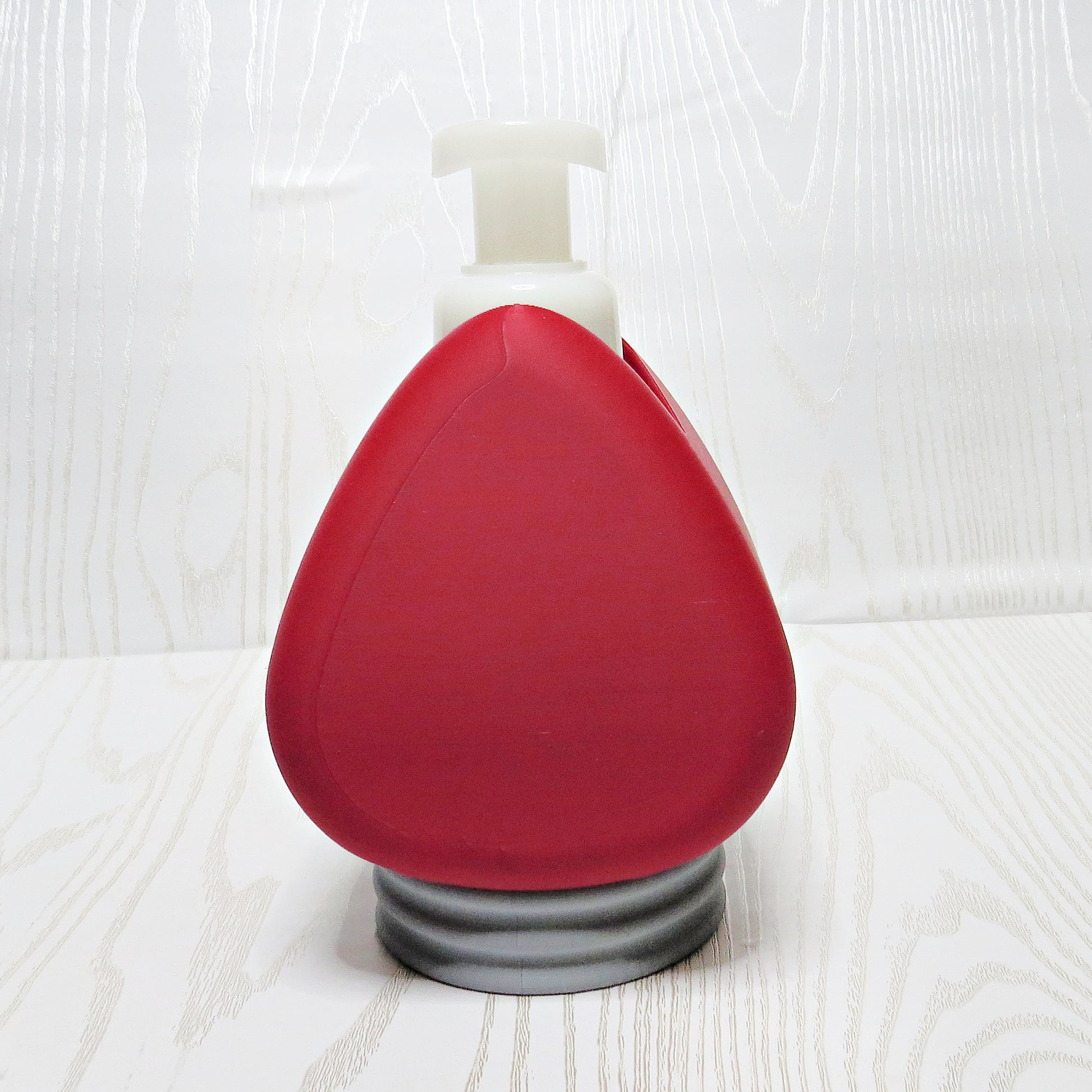 Christmas Light Bulb Soap Holder for Bath and Body Works Foaming Soap Bottles - lifestyle with soap bottle inserted