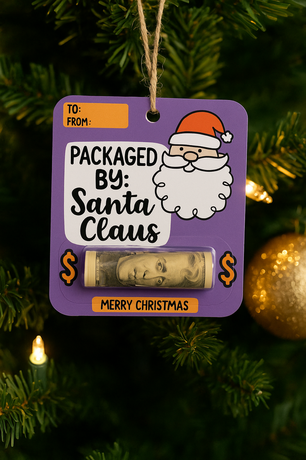 Christmas Money Holder – Santa, Reindeer & North Pole Delivery Gift Card and Cash Holder