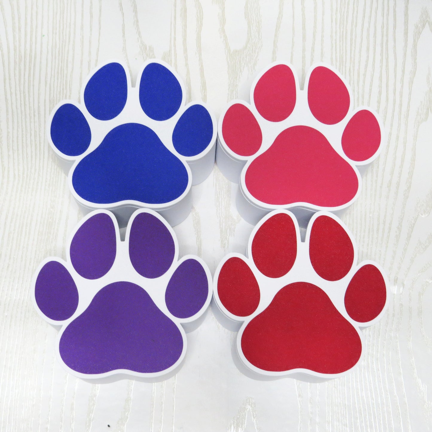 Dog Paw Soap Holder for Foaming Hand Soap | Cute Pet Bathroom Decor - size reference next to soap bottle