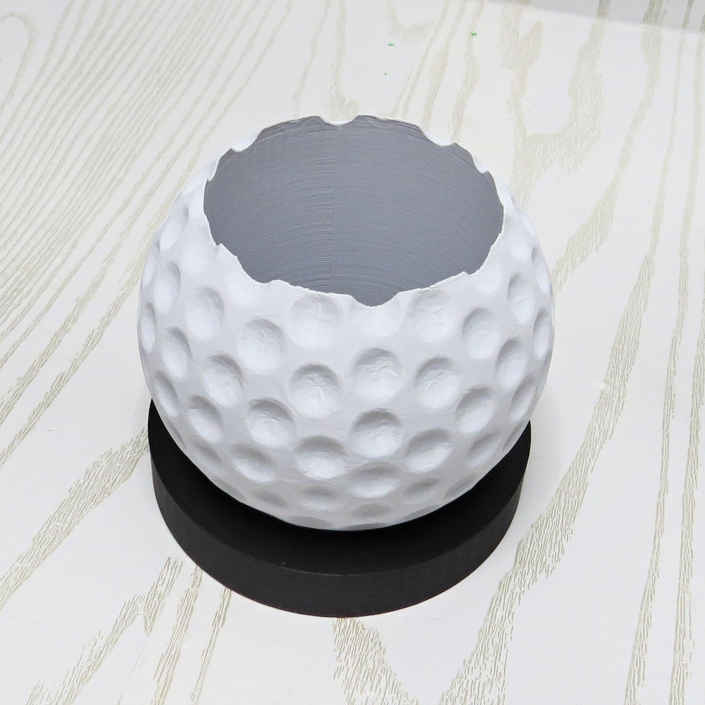 Golf Ball Pencil Holder Desk Organizer – Golf Lover Office Decor & Golfer Gift