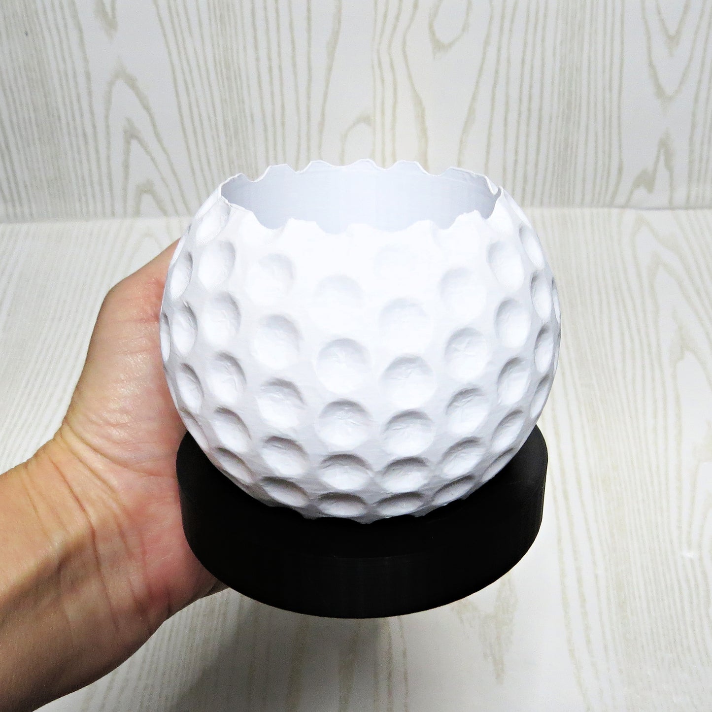 Golf Ball Pencil Holder Desk Organizer – Golf Lover Office Decor & Golfer Gift