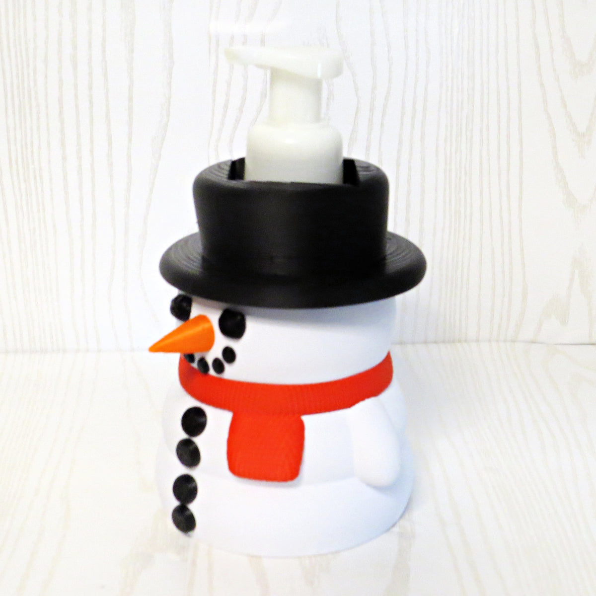 Snowman Soap Holder – 3D Printed Christmas Winter Holiday Bathroom Decor – BBW Compatible
