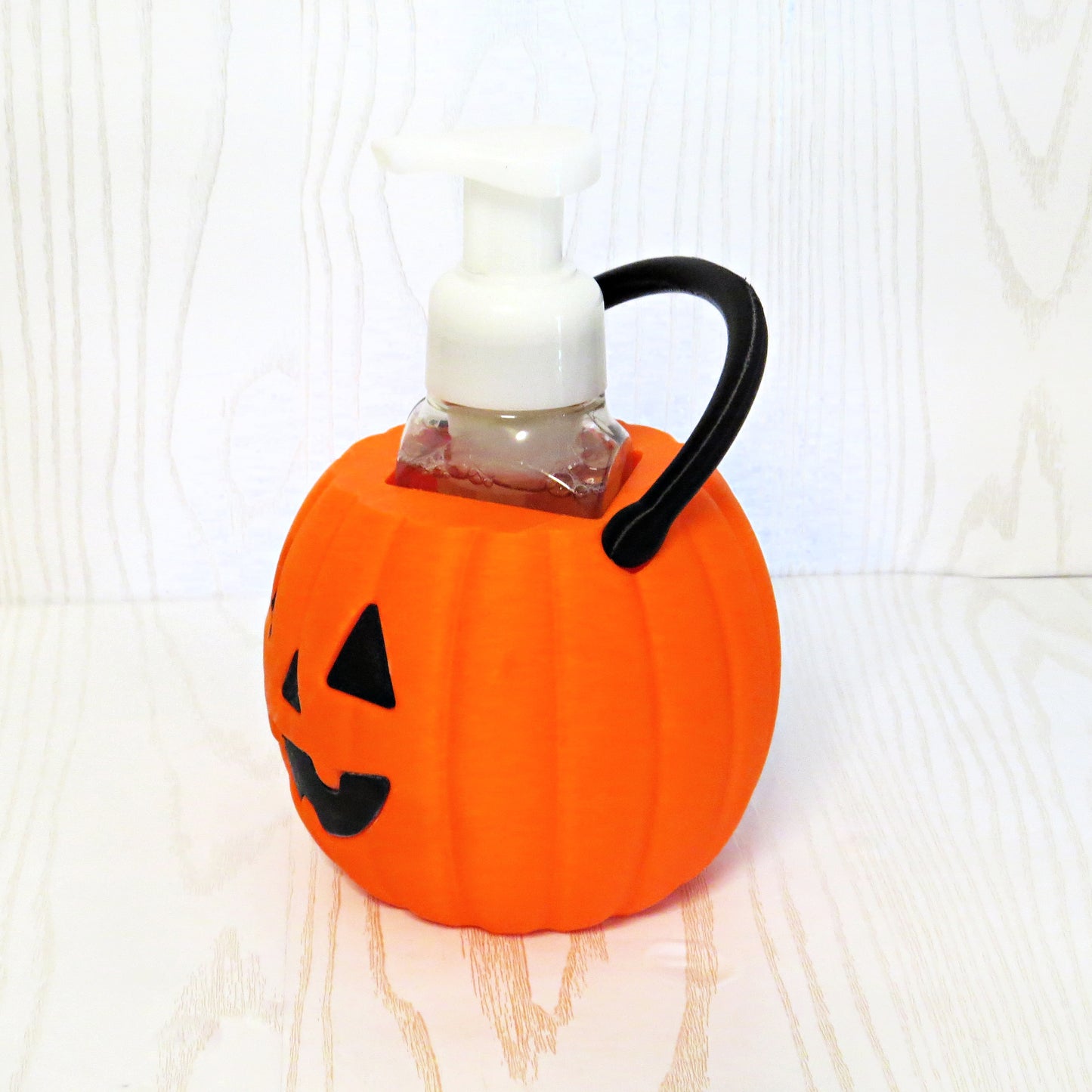 Jack O Lantern Soap Holder – 3D Printed Halloween Carved Pumpkin Decor – BBW Compatible