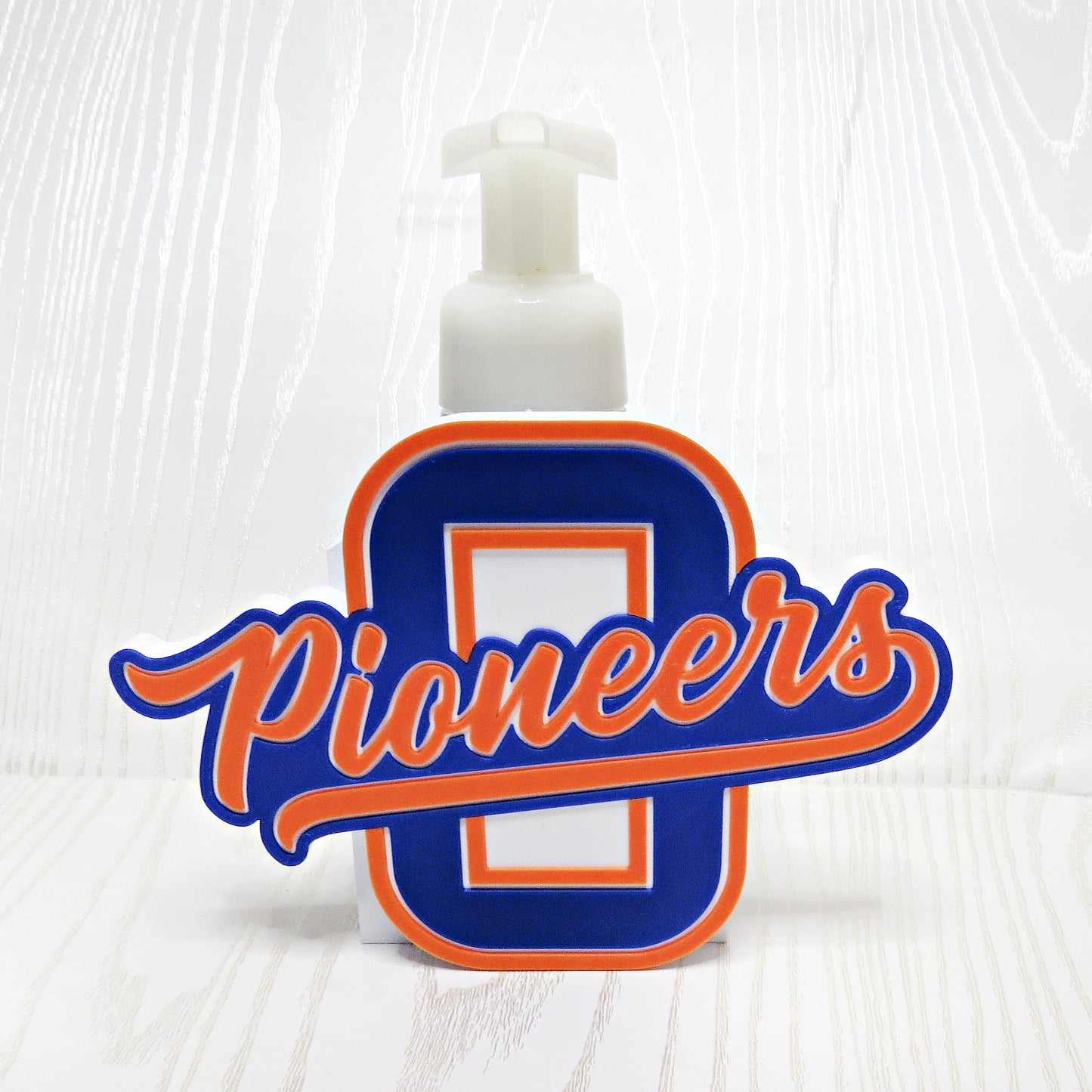 Olentangy High School BBW Soap Holder – Braves Bears Patriots Pioneers School Spirit Bathroom Decor