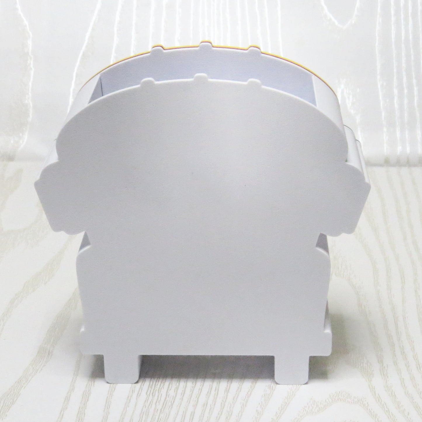 School Bus Pencil Holder - Desk Organizer for Classroom - side view showing full length