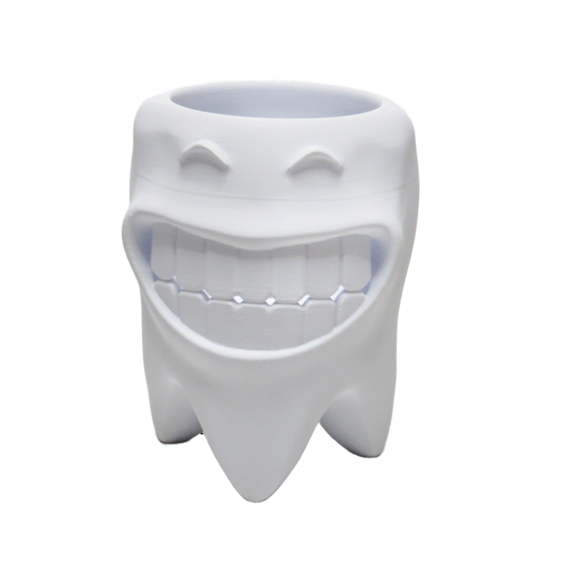 Smiling Tooth Holder - side profile view
