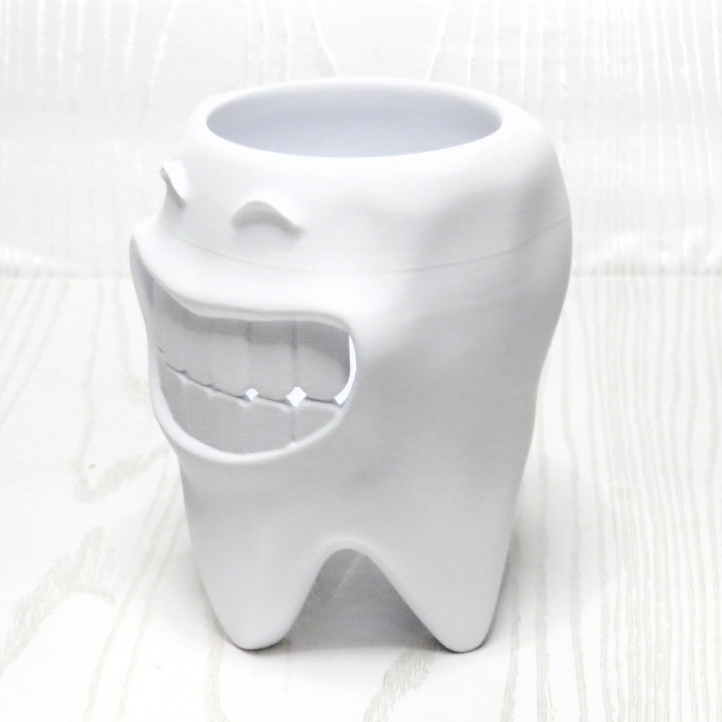 Smiling Tooth Holder - alternate angle view