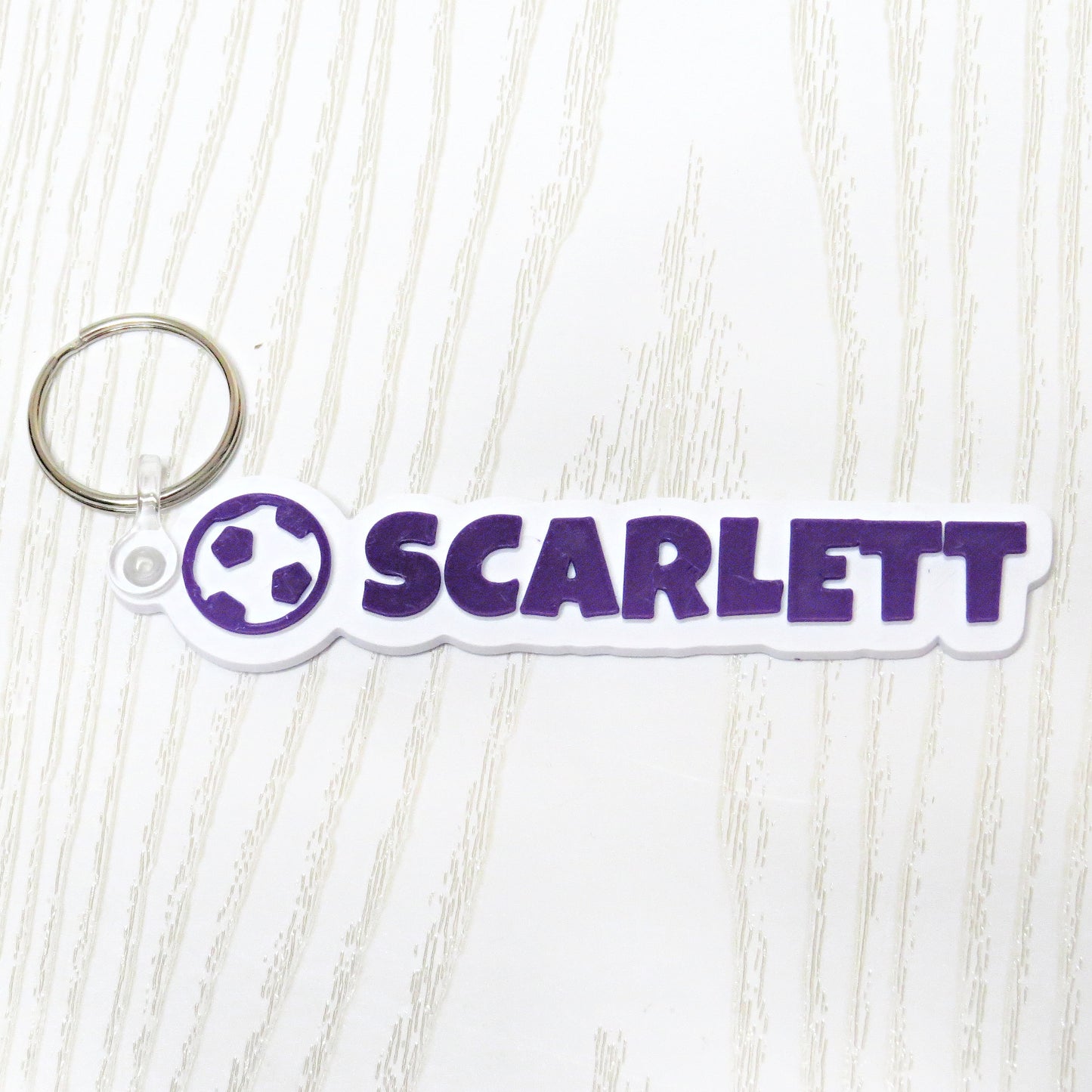 personalized soccer keychain bag tag custom 3d printed name keychain with soccer ball backpack accessory team gift