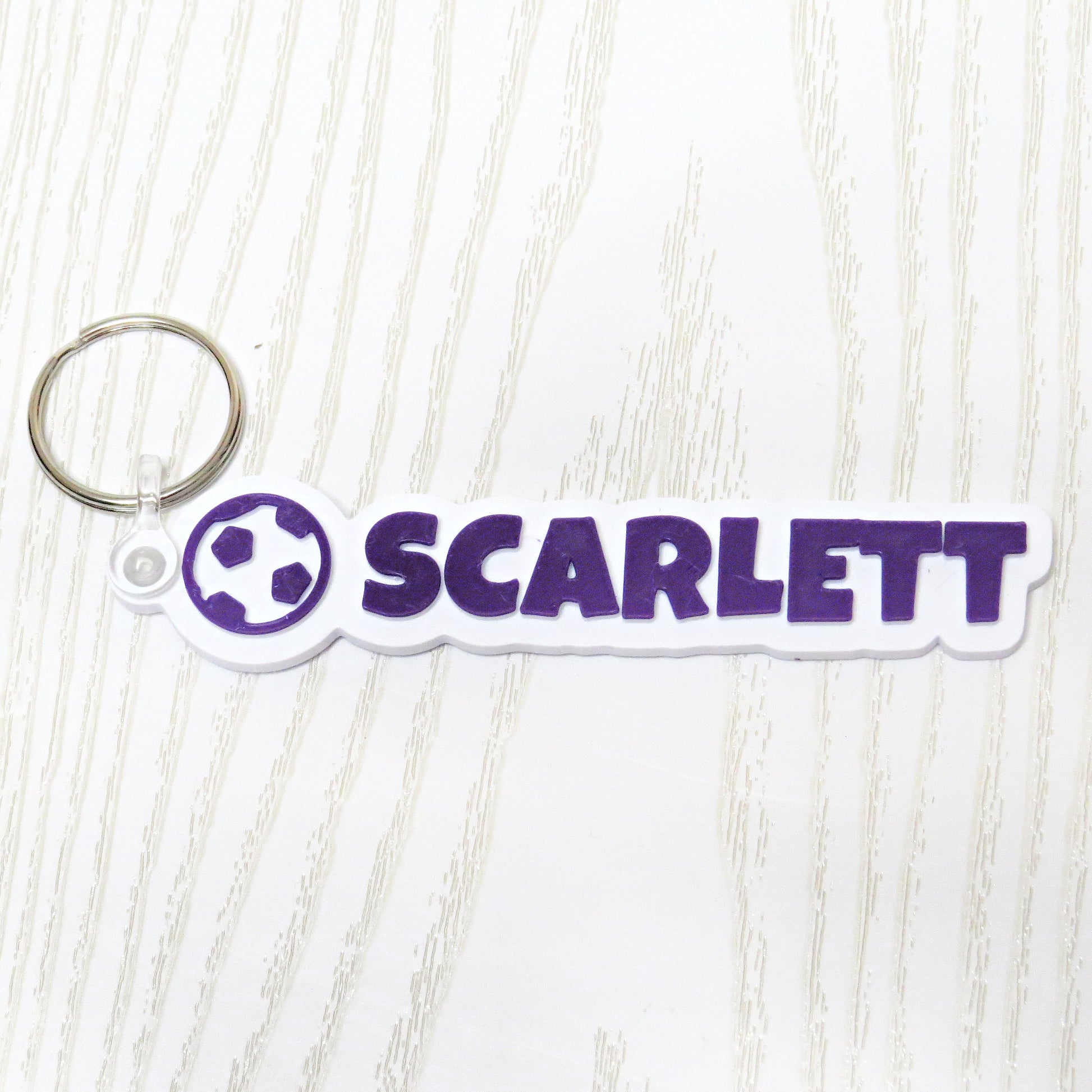 personalized soccer keychain bag tag custom 3d printed name keychain with soccer ball backpack accessory team gift