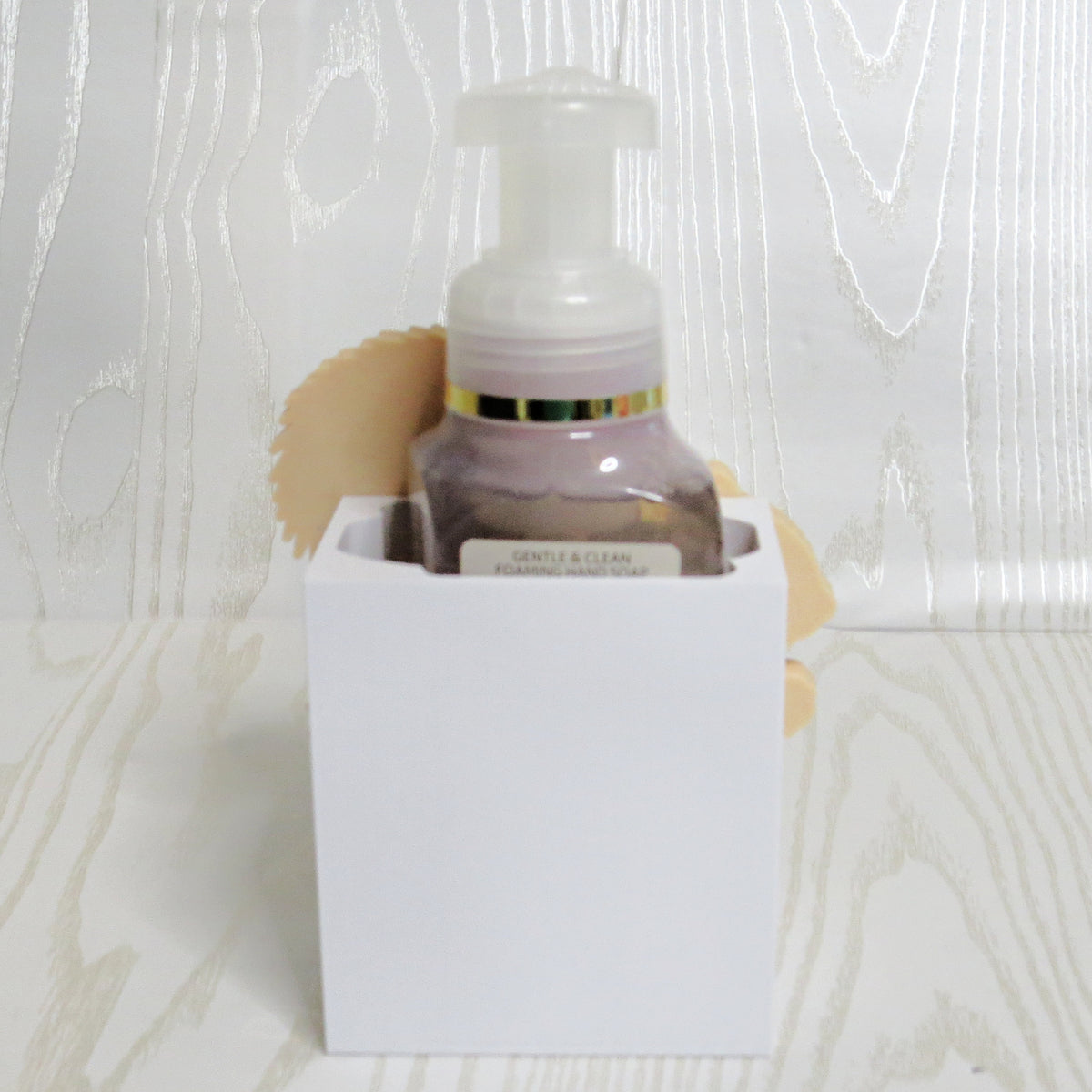 Squirrel Foaming Soap Holder — Woodland Animal Fall Bathroom Decor for Bath and Body Works Bottles