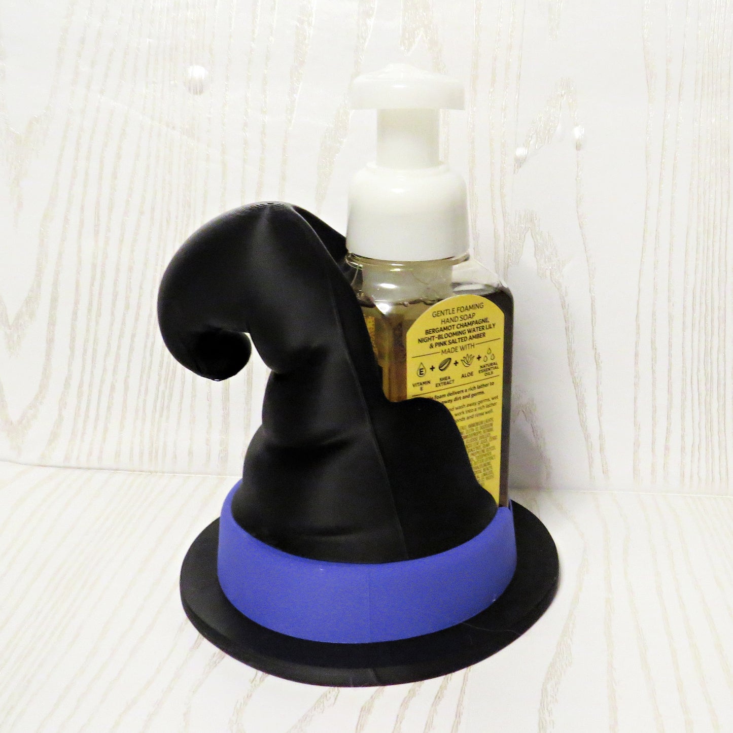 Witch Hat Foaming Soap Holder – 3D Printed Halloween Spooky Decor – BBW Compatible