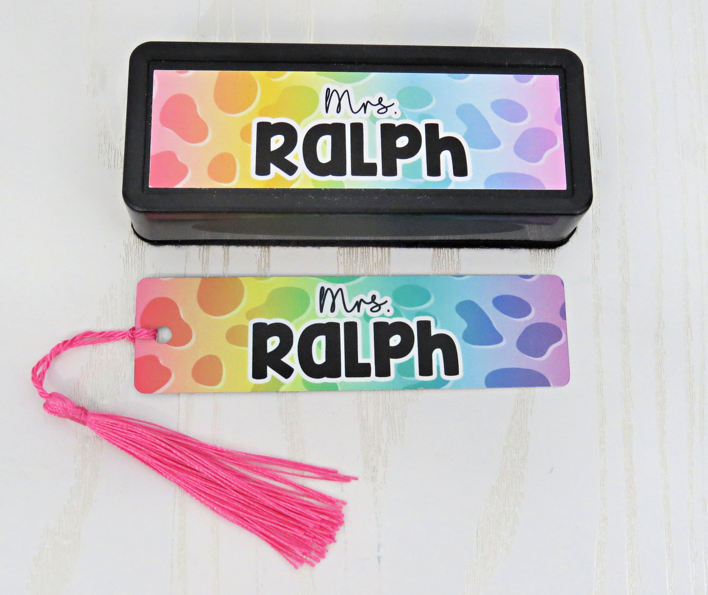 Personalized Pencil Teacher Bookmark – Custom Name with Tassel Reading Gift  Shopify Tags