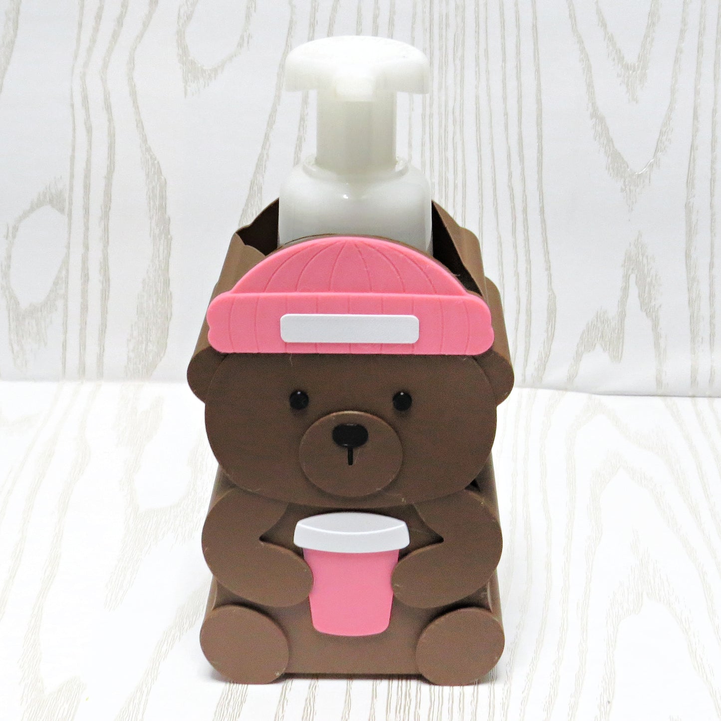 Barista Bear Foaming Soap Holder – Cute Coffee Lover Counter Decor