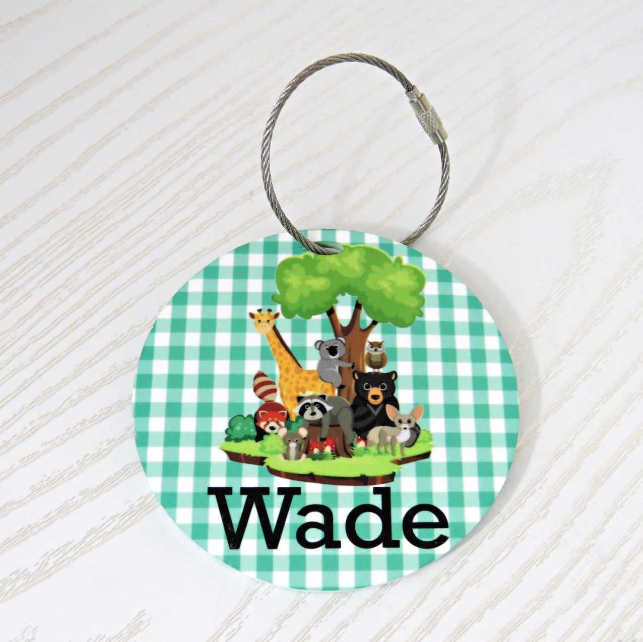 kids-woodland-bag-tag-custom-animal-luggage-travel-accessory