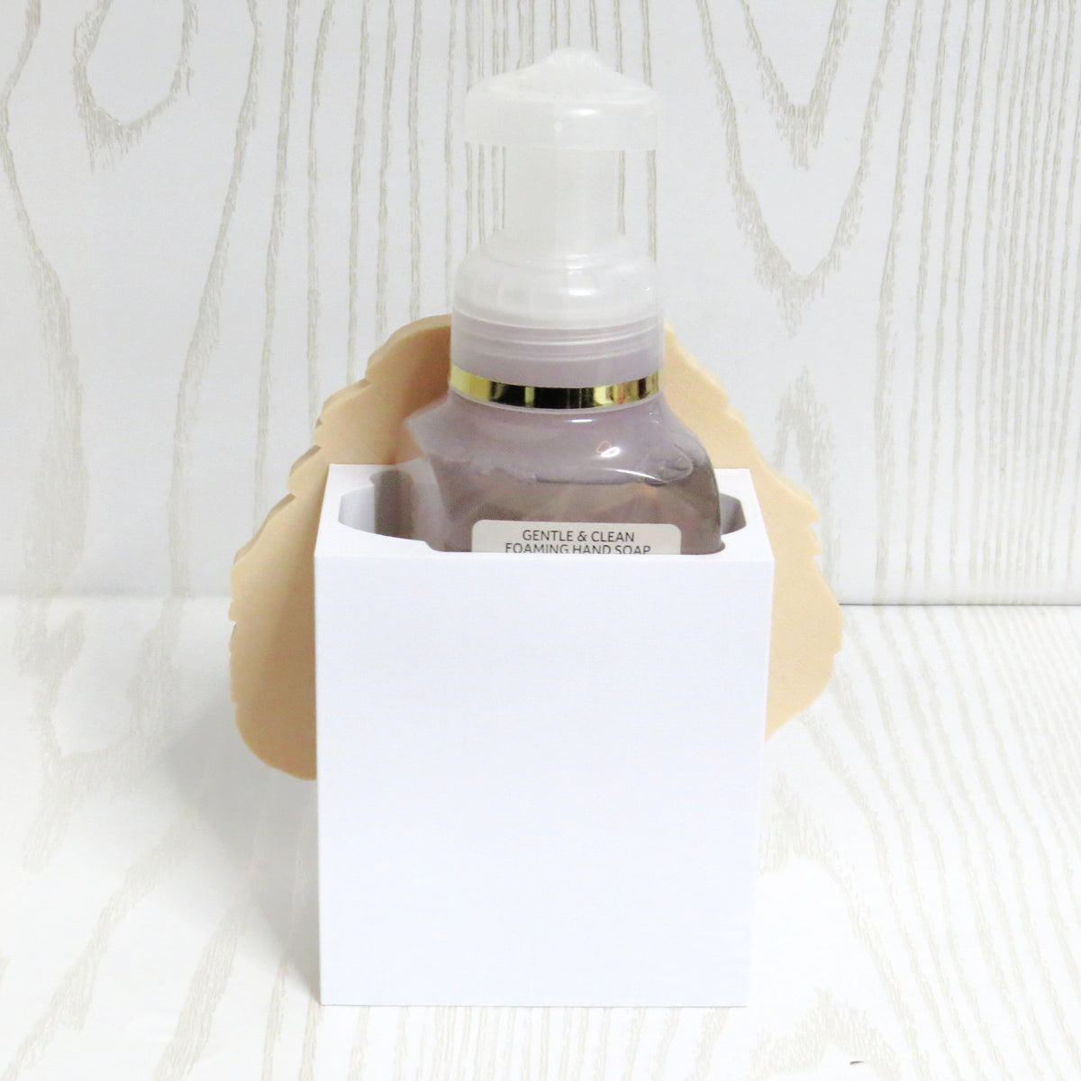 Goldendoodle Foaming Soap Holder — Dog Breed Bathroom Decor for BBW Bottles