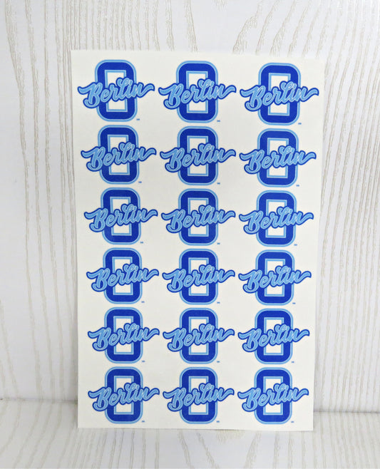 Kenzie's Boutique Handmade Olentangy Berlin Temporary Tattoos - School Spirit
