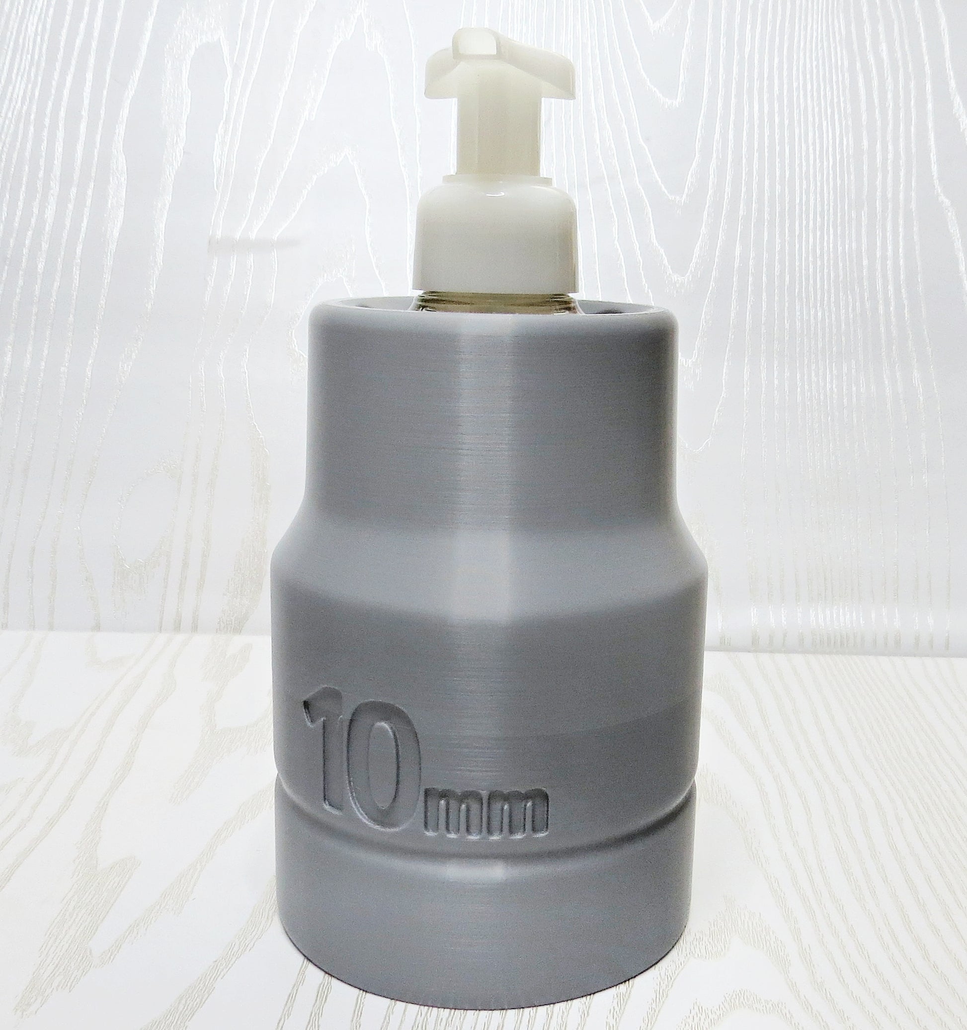 10mm socket soap holder bathroom counter decor