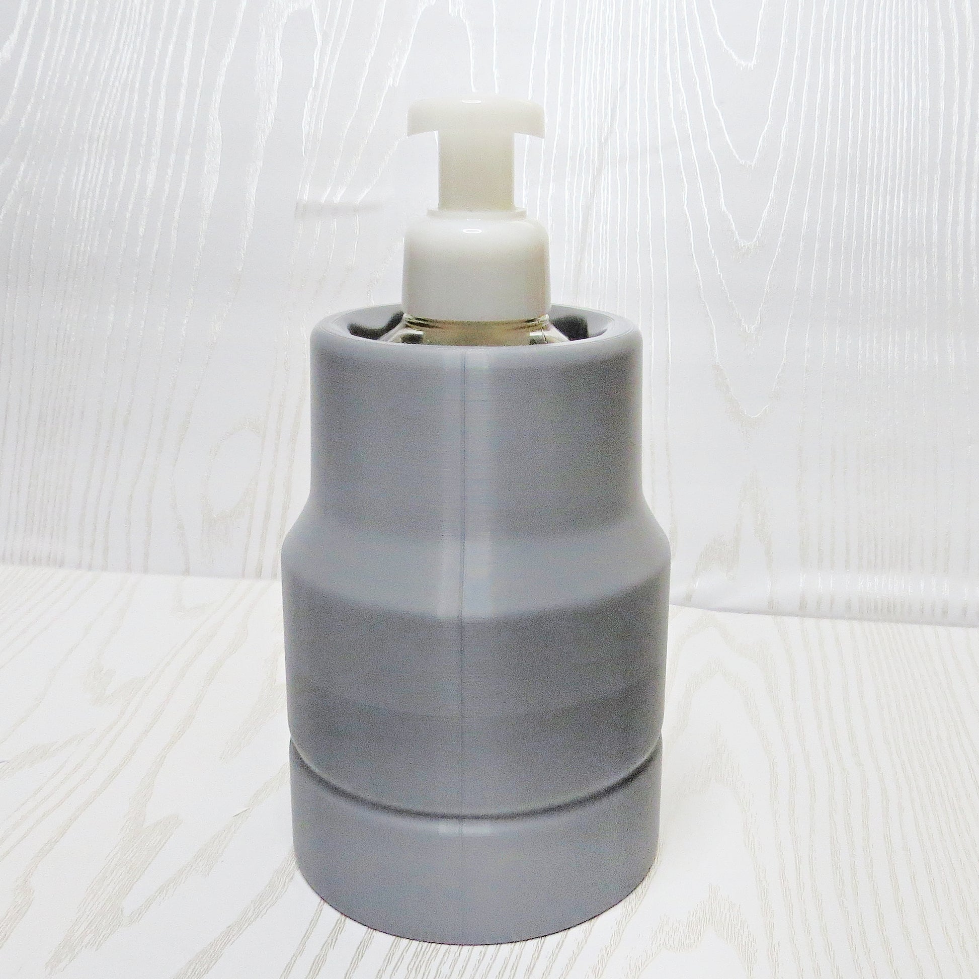 10mm Socket Foaming Soap Holder - Funny Dad Gift - lifestyle with soap bottle inserted