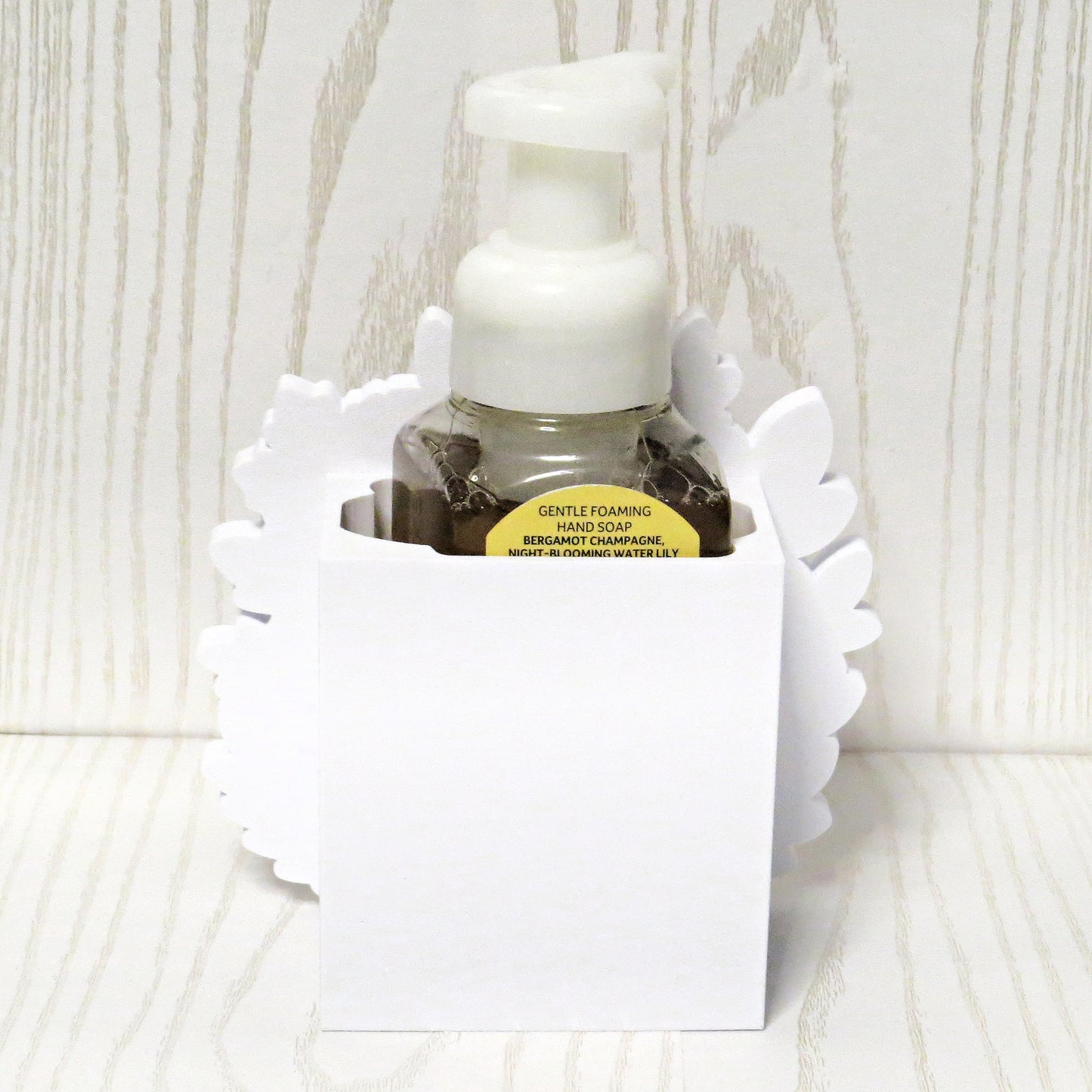Turkey Foaming Soap Holder – 3D Printed Thanksgiving Fall Leaf Wreath Decor – BBW Compatible