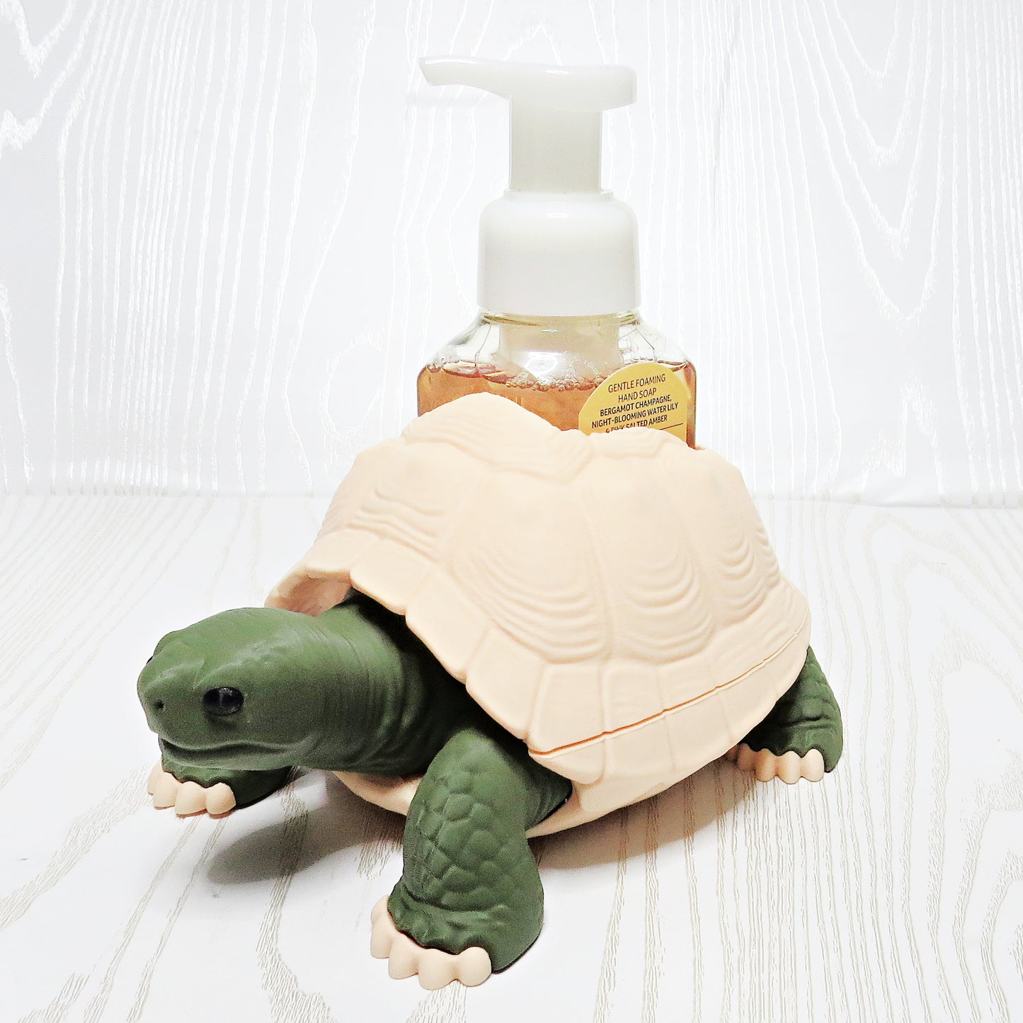 Turtle Foaming Soap Holder for BBW Foam Soap Bottles