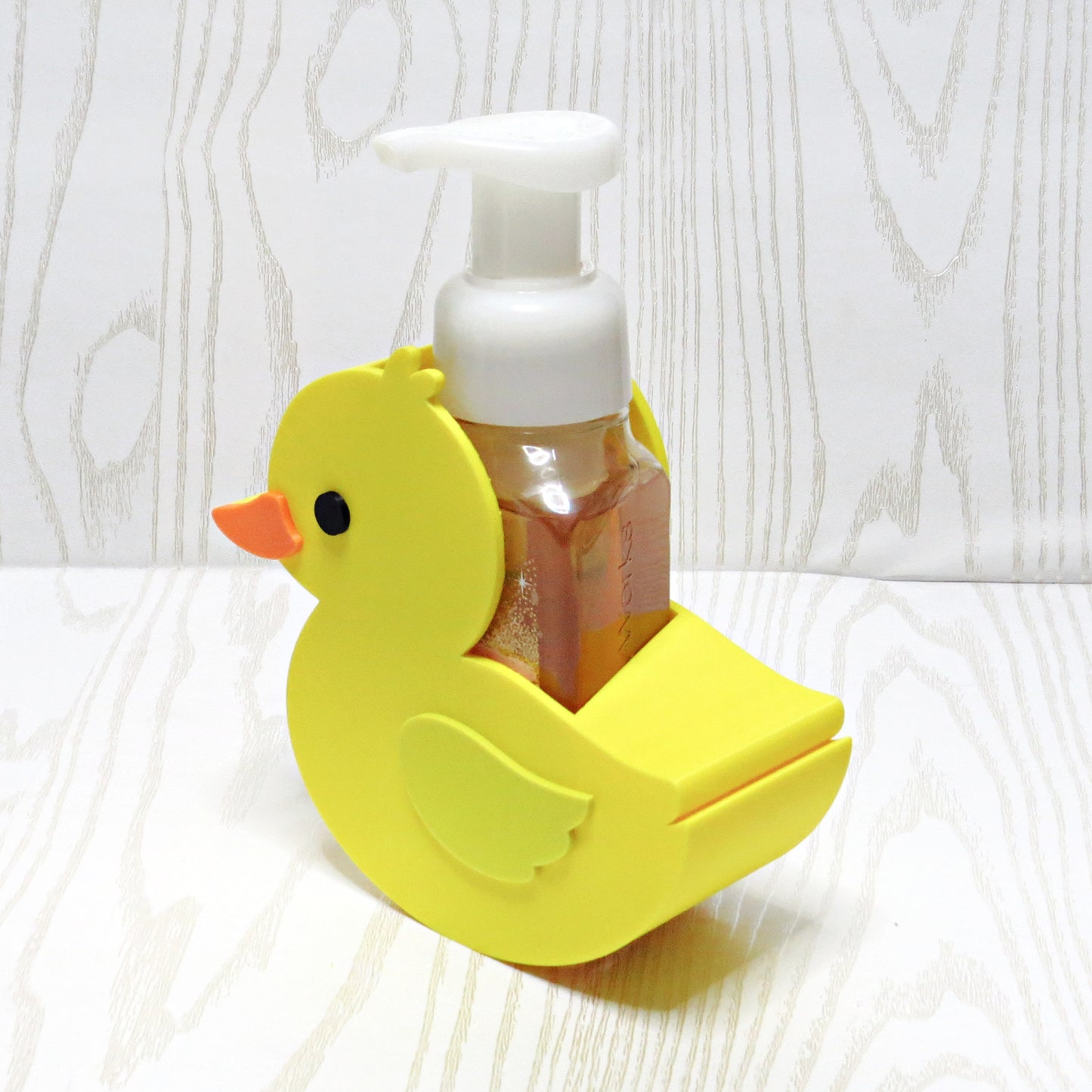 duck-foaming-soap-holder-kids-bathroom-sink-farmhouse-spring-decor