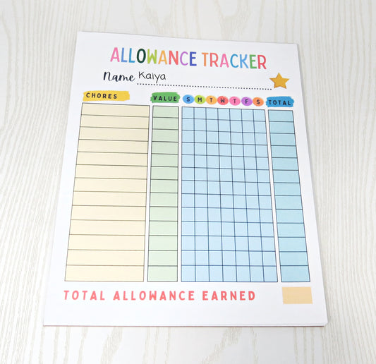 personalized-kids-allowance-tracker-notepad-weekly-chore-chart-fun-money-management-teaching-responsibility
