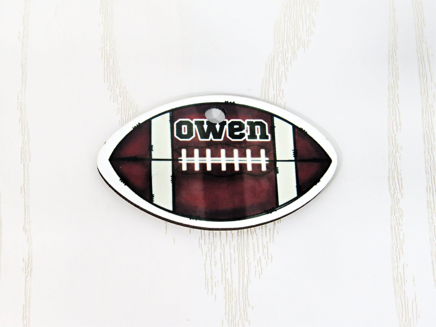 Sports Bag Tag Personalized with Name - Kids Soccer Volleyball Baseball Softball Golf Basketball Bag Name Tag Keychain